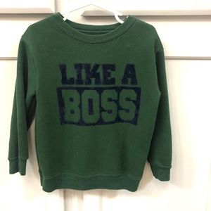 3/$15 Statement Sweatshirt Like A Boss